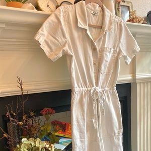 Madewell Cream Jumpsuit size 6